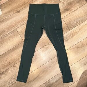 Athleta Green Leggings